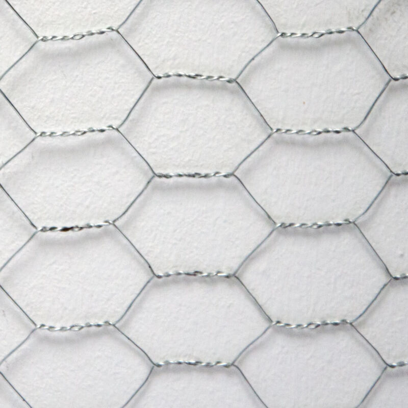 foto del prodotto niederberg metall recinto in rete metallica maglia esagonale 25x25mm recinzione per animali e piante lunga 25 m altezza 75 cm zincato 0,6mm