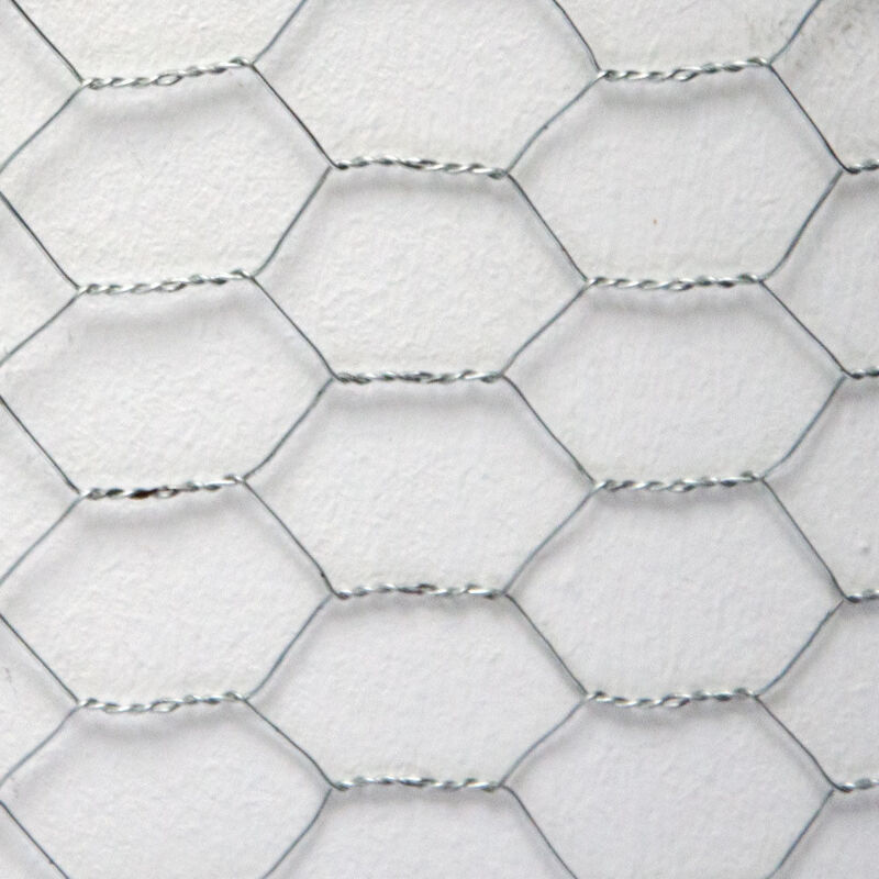 foto del prodotto niederberg metall recinto in rete metallica maglia esagonale 25x25mm recinzione per animali e piante lunga 25 m altezza 75 cm zincato 0,8mm
