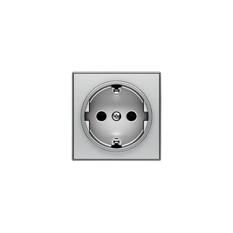 foto del prodotto niessen coperchio base spina schuko 2p tt silver sky 8588 pl