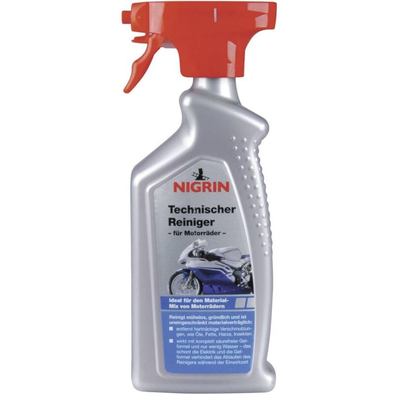 foto del prodotto nigrin 74120 detergente per moto 500 ml