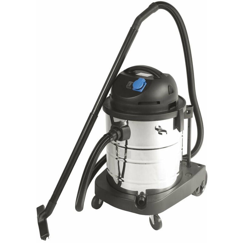 foto del prodotto niklas bidone aspiratutto aspiracenere solidi e liquidi acciaio inox lt. 50 domo rac