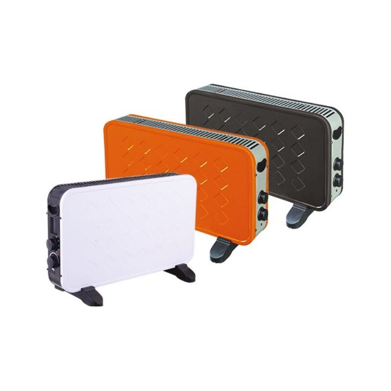 foto del prodotto niklas termoconvettore termoventilatore elettrico biscotto orange