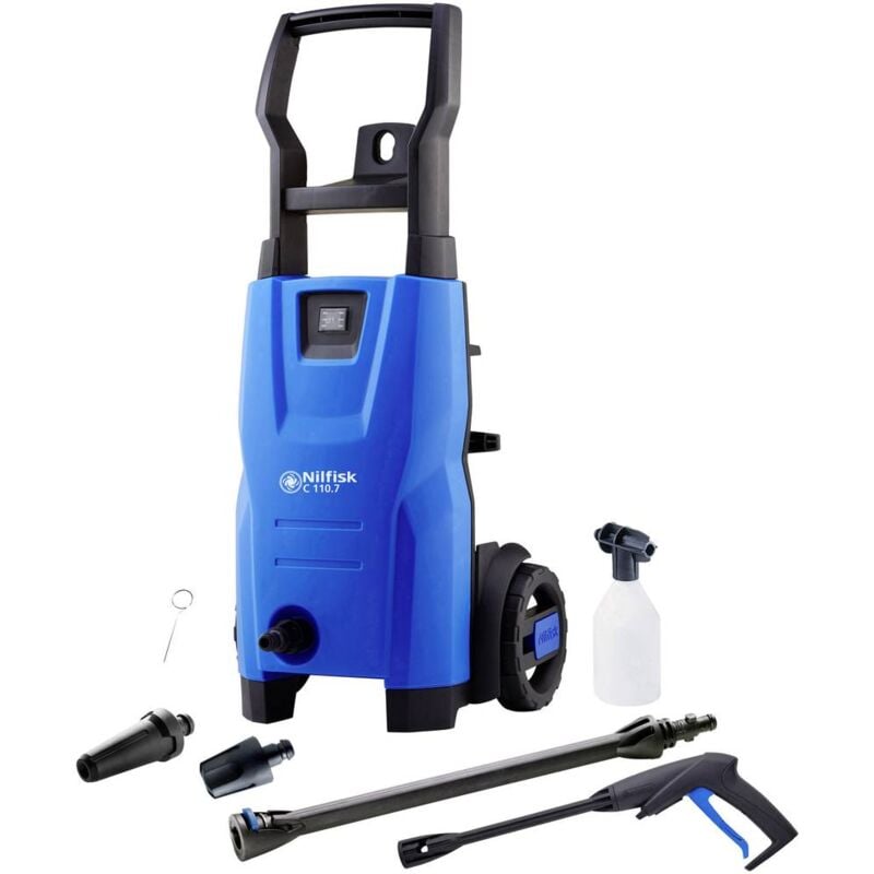 foto del prodotto nilfisk c 110.7 5 x tra idropulitrice ad alta pressione 110 bar acqua fredda