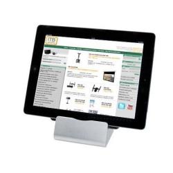 foto del prodotto nilox amro19104068 supporto per personal communication supporto passivo lettore e book, tablet umpc nero, argento