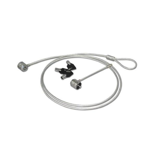 foto del prodotto nilox ha41561 cavo di sicurezza grigio 1,8 m