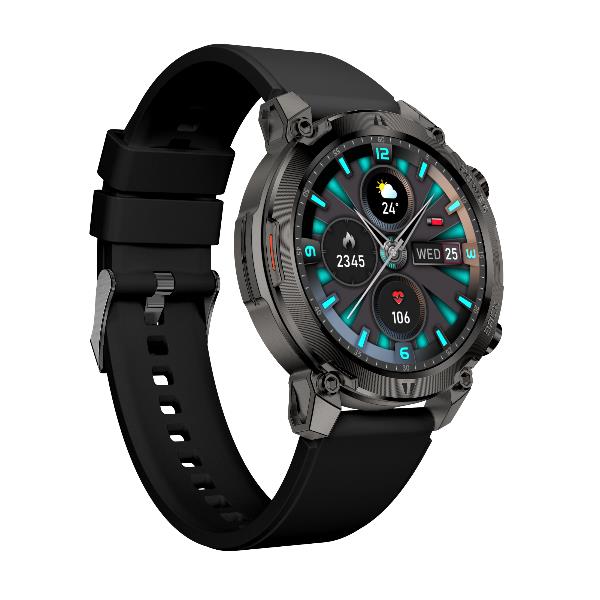 foto del prodotto nilox nxswtrailround smartwatch e orologio sportivo 3,53 cm 1.39 digitale 360 x 360 pixel touch screen nero