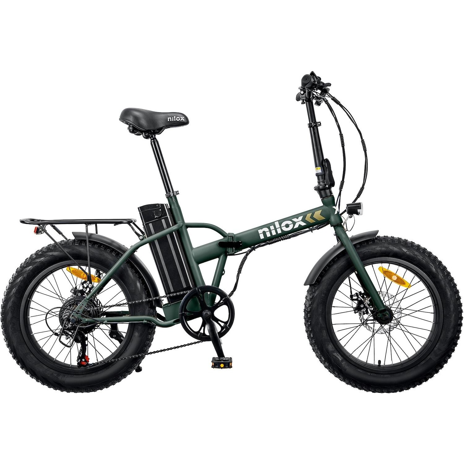 foto del prodotto nilox x8 plus nero, bianco acciaio 50,8 cm 20 23 kg litio