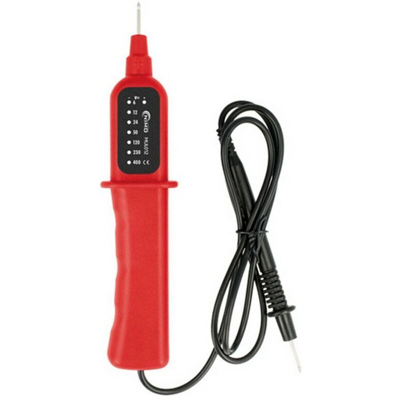 foto del prodotto nimo tester rilevatore di tensione led tester rilevatore di tensione voltmetro amperometro 400v 500v