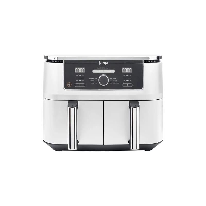 foto del prodotto ninja af400eu doppia 9,25 l indipendente 2470 w friggitrice ad aria calda bianco