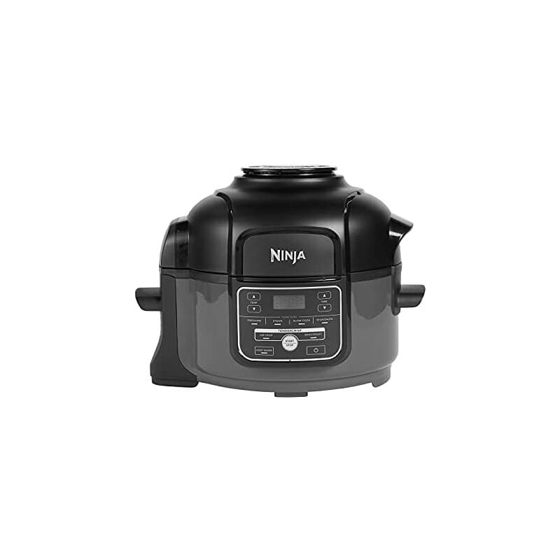 foto del prodotto ninja foodi mini multifunctional crock pot, 4,7 l, 6 in 1, pentola a pressione, friggitrice ad aria, 6 funzioni di cottura de, incluso slow cooker