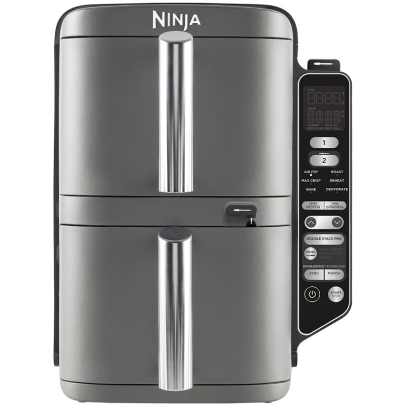 foto del prodotto ninja friggitrice ad aria doublestack 9,5 lt con sonda
