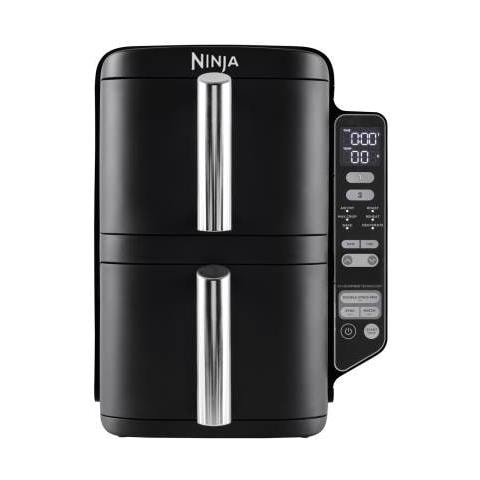 foto del prodotto ninja friggitrice ad aria ninja double stack sl300eu capacità 7.6 litri 2470 watt colore nero