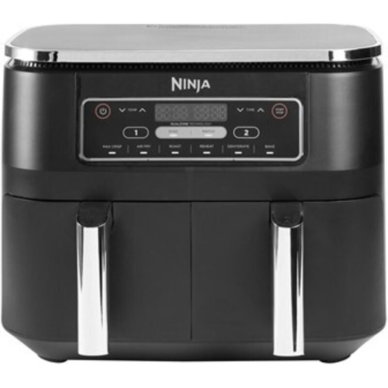 foto del prodotto ninja shark friggitrice ad aria dual zone da 7,6l garanzia ufficiale italia 2 anni