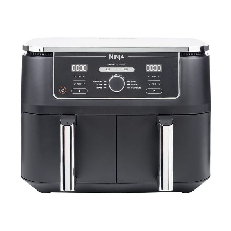 foto del prodotto ninja shark friggitrice ad aria dual zone da 9,5l garanzia ufficiale italia 2 anni