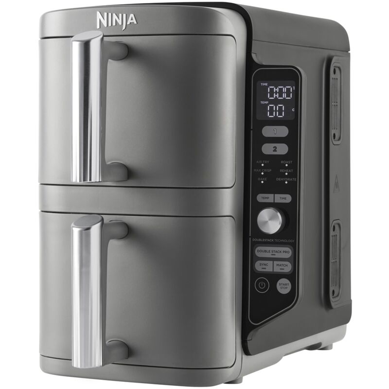 immagine 0 del prodotto ninja sl300eu friggitrice ad aria double 6 lt grigio