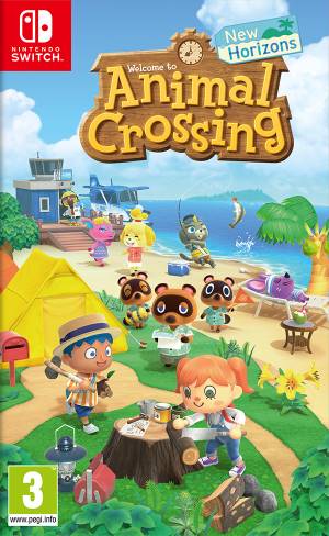 foto del prodotto nintendo animal crossing new horizons standard inglese, ita nintendo switch