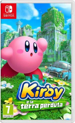 foto del prodotto nintendo kirby e la terra perduta, switch