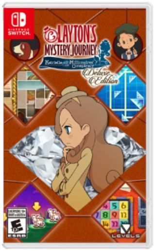 foto del prodotto nintendo layton s mystery journey katrielle and the millionaires conspiracy deluxe inglese, ita nintendo switch