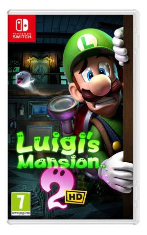 foto del prodotto nintendo luigi s mansion 2 hd standard cinese semplificato, cinese tradizionale, tedesca, dut, inglese, francese, ita, giapponese, coreano, portoghese, russo nintendo switch