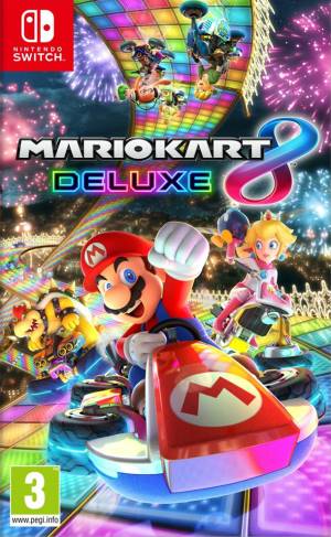 foto del prodotto nintendo mario kart 8 deluxe standard inglese nintendo switch
