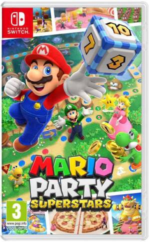 foto del prodotto nintendo mario party superstars standard cinese semplificato, cinese tradizionale, tedesca, dut, inglese, esp, francese, ita, giapponese, coreano, russo nintendo switch