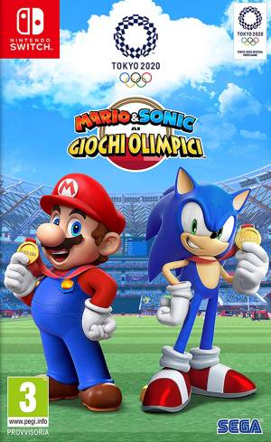 foto del prodotto nintendo mario sonic at the olympic games tokyo 2020 standard inglese, ita nintendo switch