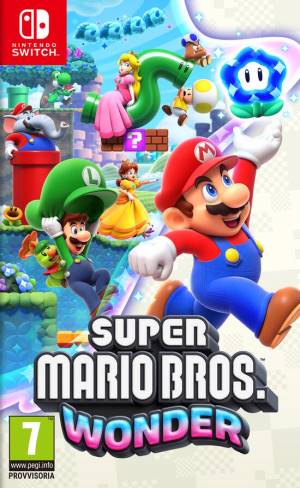 foto del prodotto nintendo super mario bros. wonder standard tedesca, dut, inglese, esp, francese, ita, giapponese, coreano, portoghese, russo nintendo switch