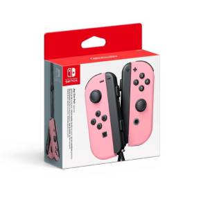 foto del prodotto nintendo switch set da due joy con rosa pastello