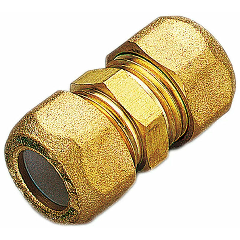 foto del prodotto niples 2 dadi 18 3 4 per rame con ogiva in teflon