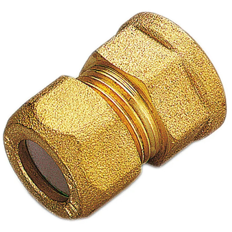 foto del prodotto niples femmina 1 2 12 per rame con ogiva in teflon