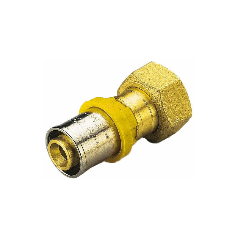foto del prodotto niples femmina con girello 1 2 16 a pressare gas