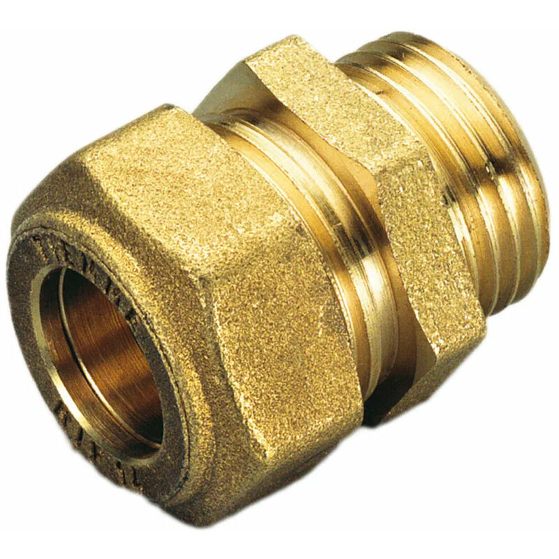 foto del prodotto niples maschio 3 8 14 per rame gas