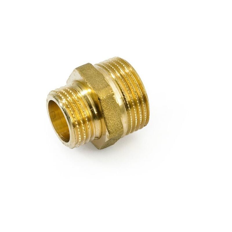foto del prodotto niples nipplo raccordo diritto ridotto mm 3 4 x3 8 ottone 260003h050300h