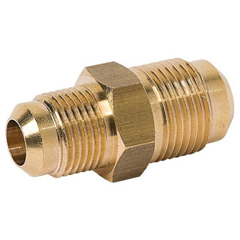 foto del prodotto niplex raccordo ottone ridotto da 1 4 a 3 8 tubo rame climatizzatore