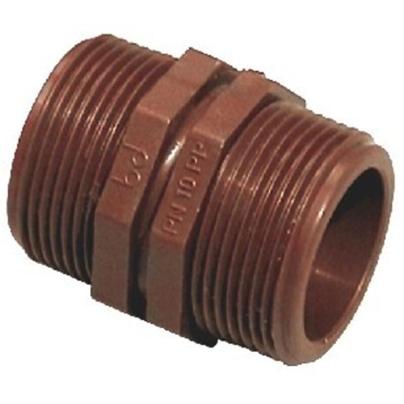 foto del prodotto nipple doppio in pp marrone 1