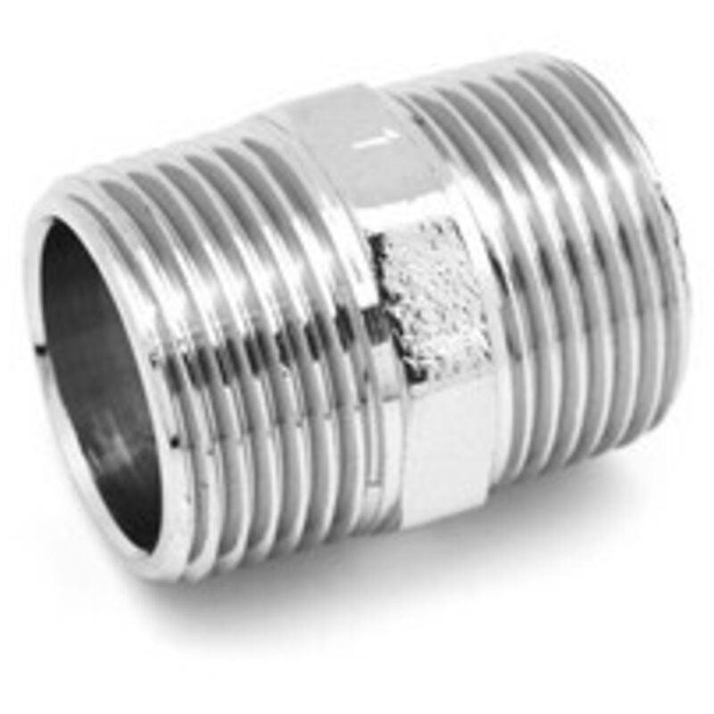 foto del prodotto nipple doppio mm in ottone cromo ibp 3 8 -conf