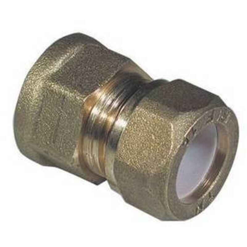 foto del prodotto nipple femmina bicono per rame con ogiva teflon tiemme 3/8 x 14 tiemme