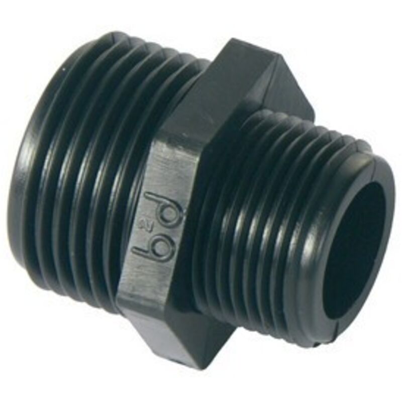 foto del prodotto nipples ridotto in pp nero 3 4x1 2