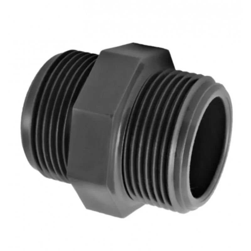 foto del prodotto nipplo di pressione doppio maschio in pvc 50x60 2 