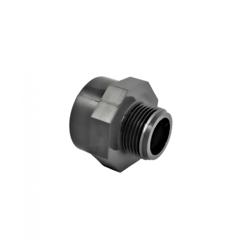 foto del prodotto nipplo di pressione ridotto in pvc femmina 20x27 maschio 15x21