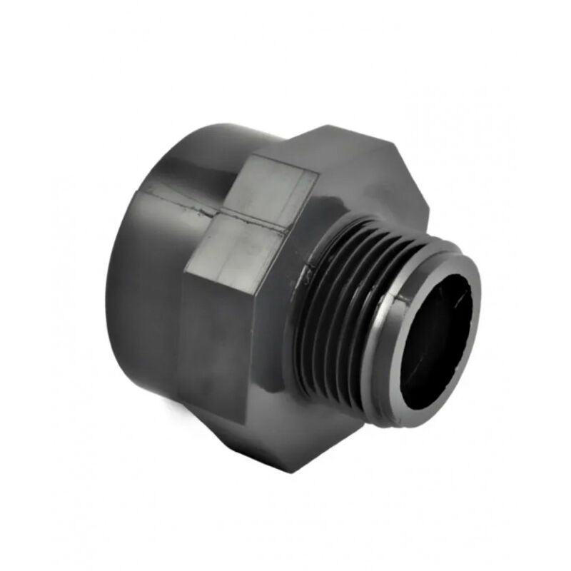 foto del prodotto nipplo di pressione ridotto in pvc femmina 40x49 maschio 33x42