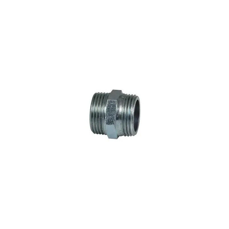 foto del prodotto nipplo doppio maschio cromato 12x17 12x17