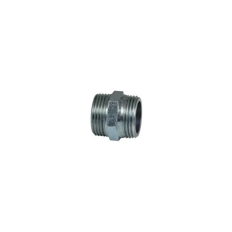 foto del prodotto nipplo doppio maschio cromato 15x21 15x21