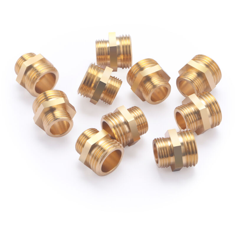 foto del prodotto nipplo doppio maschio, ridotto, m15x21 m12x17, 10 pezzi noyon thiebault