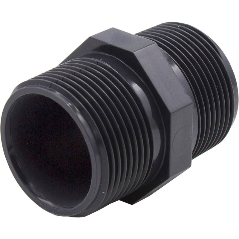 foto del prodotto nipplo filettato in pvc m m 1 2