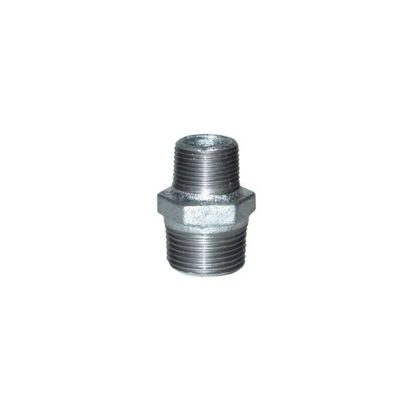 foto del prodotto nipplo ridotto 26x34 20x27, doppio maschio galvanizzato