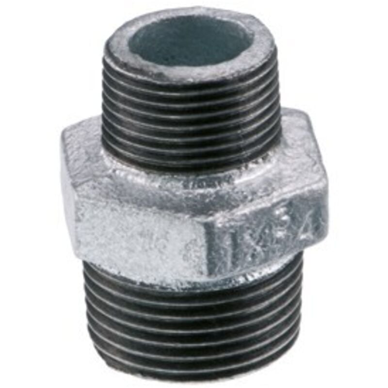 foto del prodotto nipplo ridotto zincato mm 1 x 3 4 dh