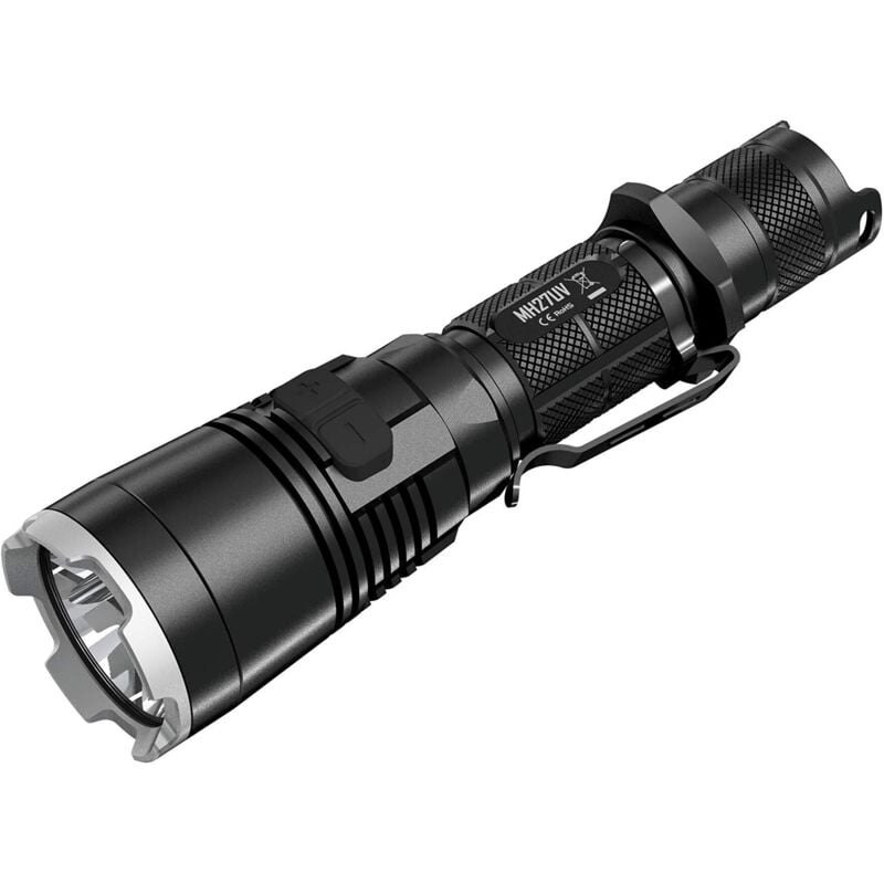 foto del prodotto nitecore mh27uv, torcia unisex adulto, nero