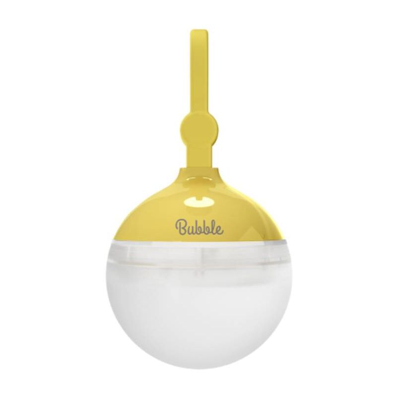 foto del prodotto nitecore nc bubble g bubble led monocolore lanterna da campeggio 100 lm a batteria 75 g giallo