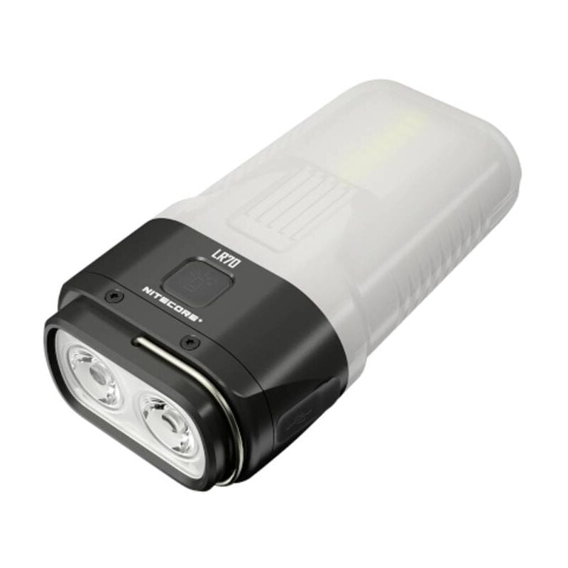 foto del prodotto nitecore nc lr70 lr70 led monocolore luce da campeggio 3000 lm a batteria ricaricabile 271 g nero